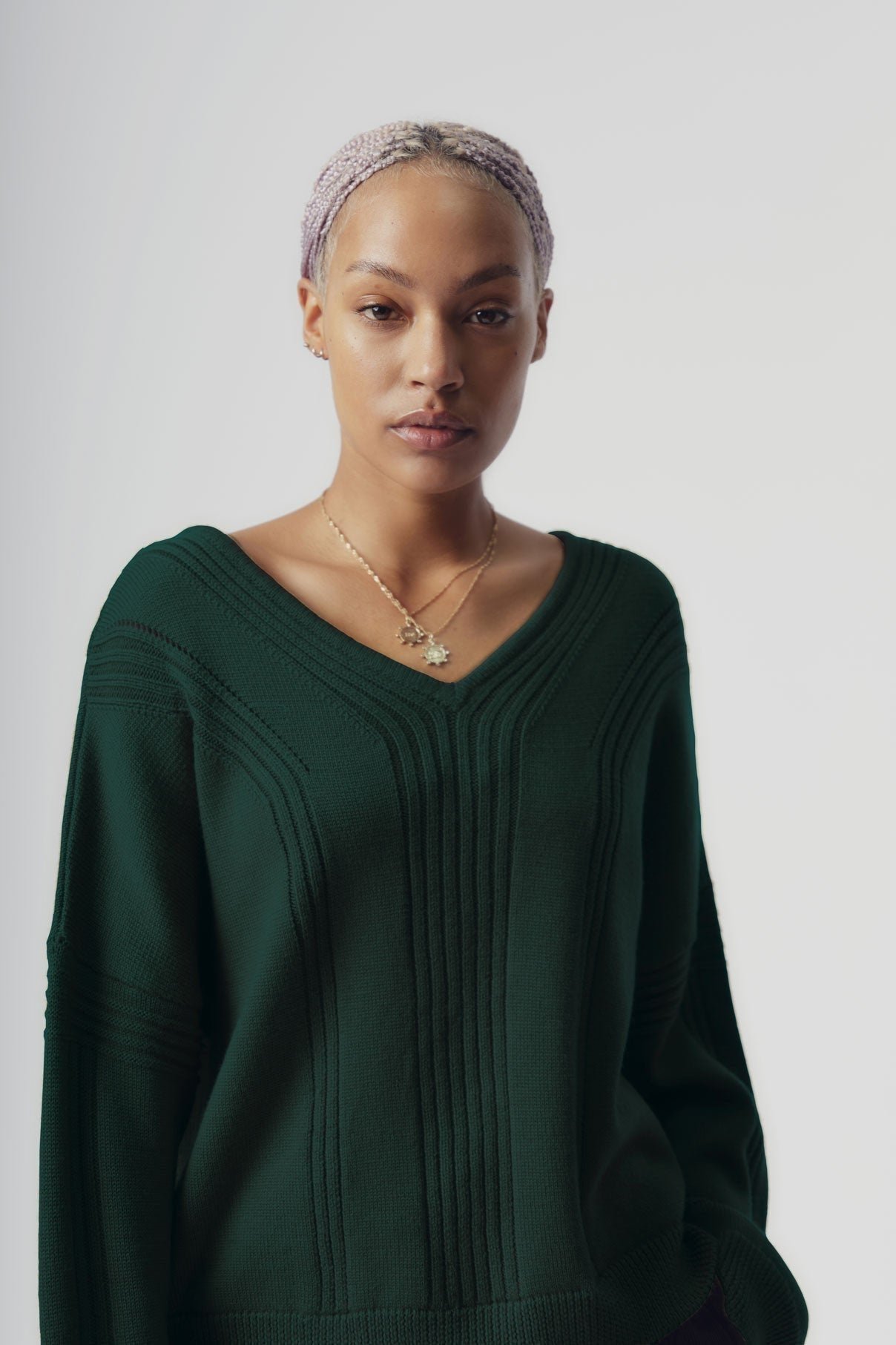 Anya Neule Ivy Green
