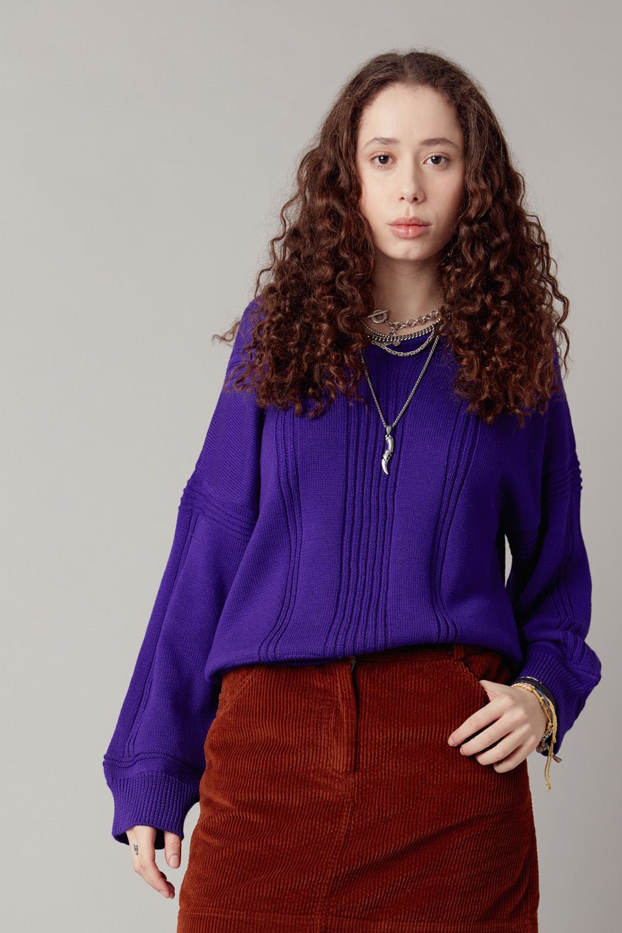 Anya Neule Ultramarine Blue