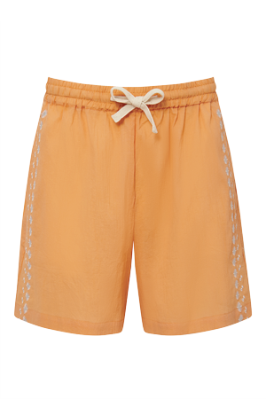 Leah Shortsit Cantaloupe Orange