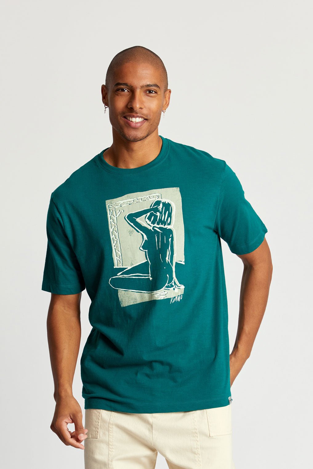 Cheeky T-paita Teal Green