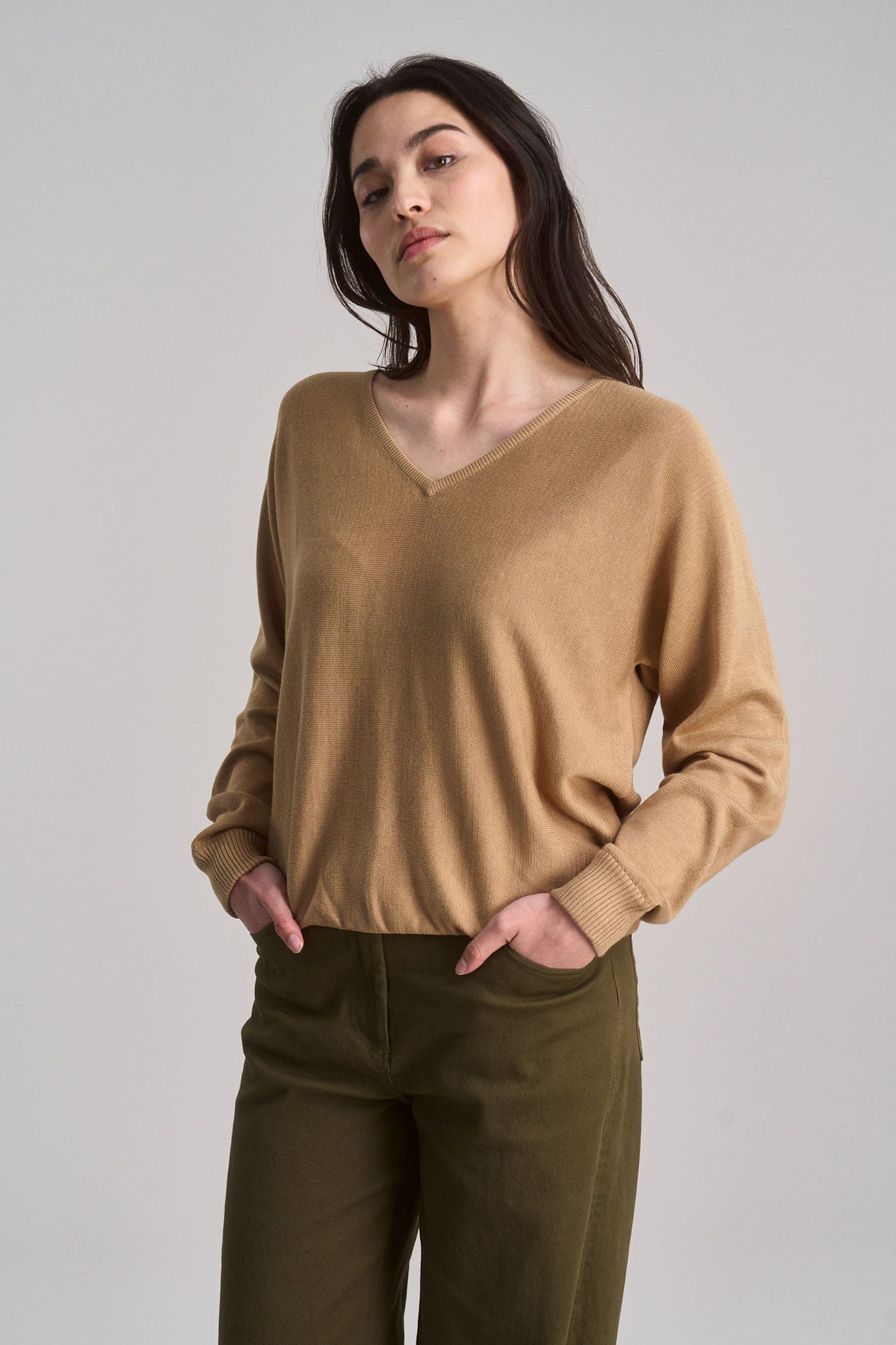 Clover Neule Camel