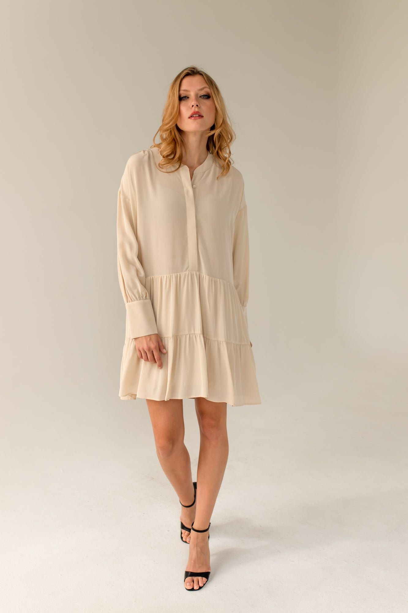 Anais Silkkimekko Beige