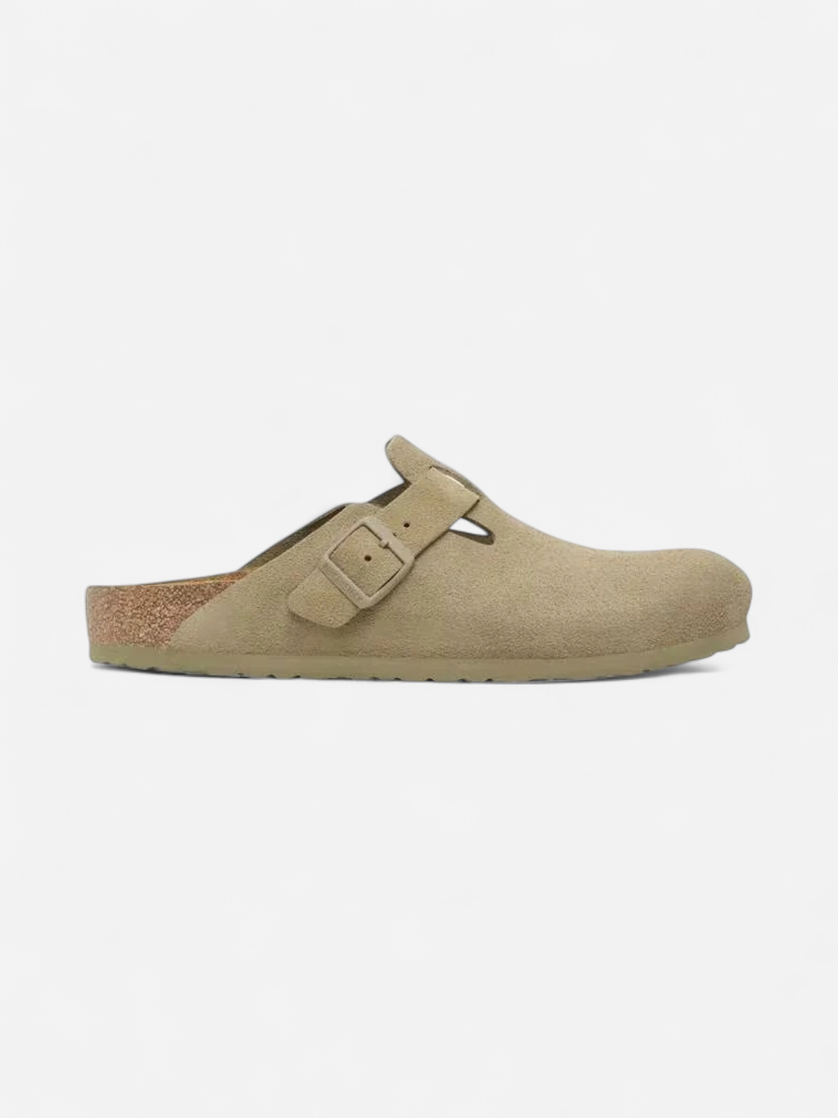 Birkenstock naisten tossut Boston, vaalea beige