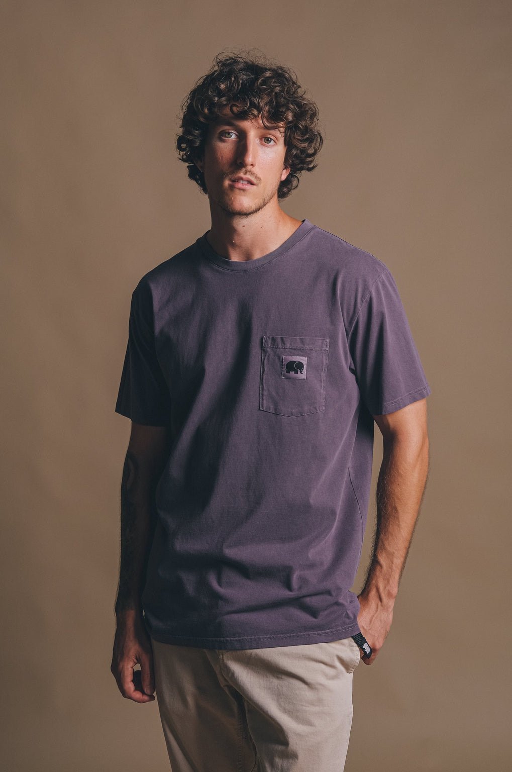 Garza T-paita Sunset Purple