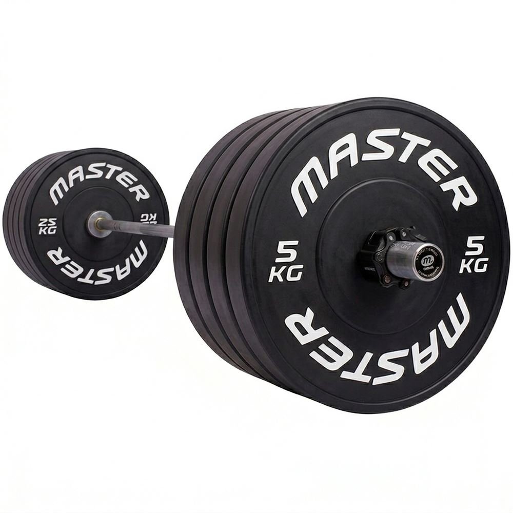 Master Fitness 170 kg Bumperpaketti