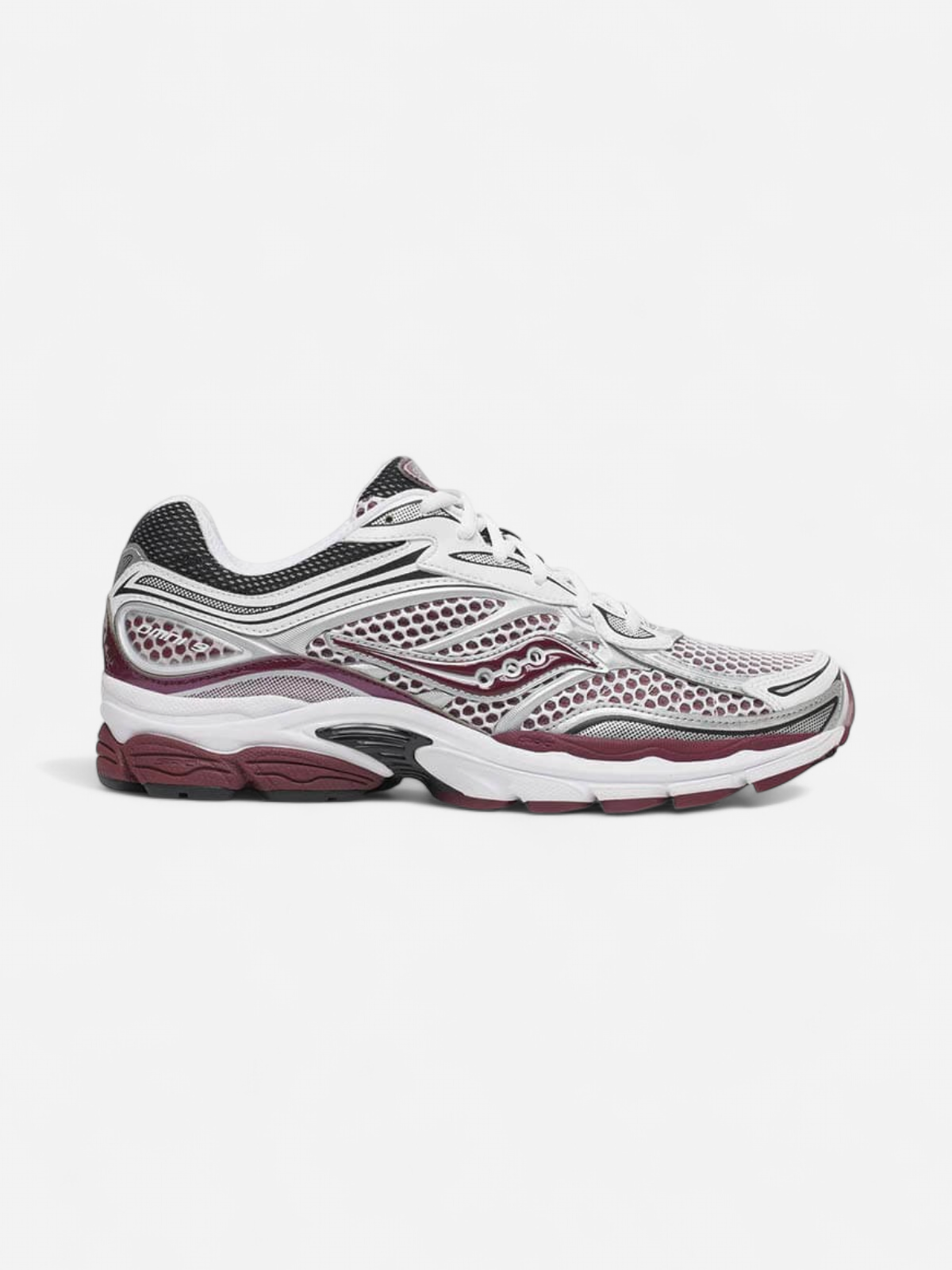 Saucony miesten lenkkarit ProGrid Omni 9, viininpunainen kuosi