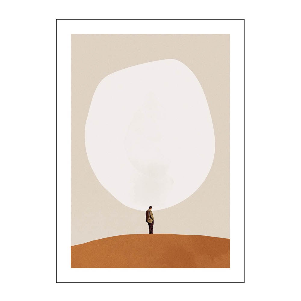 Poster & Frame - PSTR Studio Juliste 30x40 cm Maarten léon overthinking