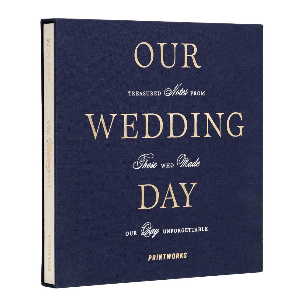 Printworks - Our Wedding Day Vieraskirja