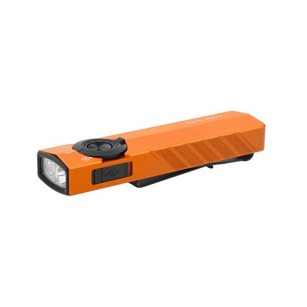Taskulamppu OLIGHT ArkPro Lite - 1200 lm / 111 mm / Ladattava, Oranssi