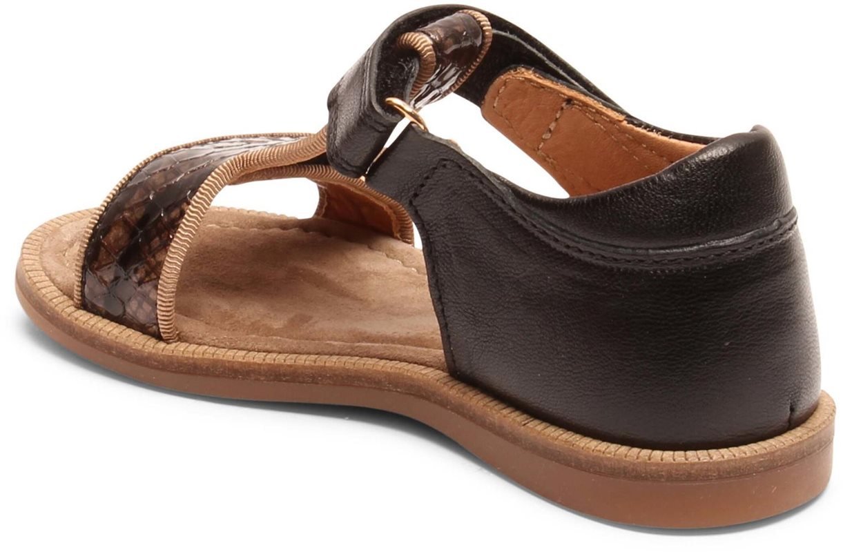 bisgaard Alvia Sandals Kids Charcoal - 28