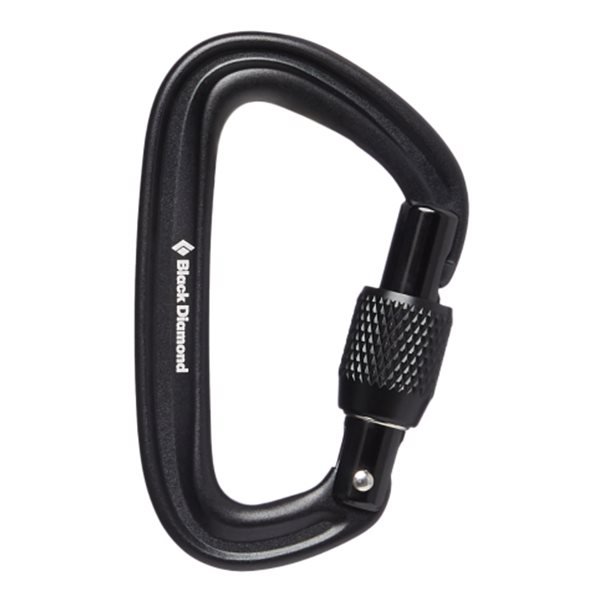 Black Diamond Liteforge ScrewgateCarabiner Black