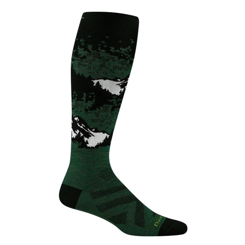 Darn Tough Cold Smoke OTC Lightweight Moss
