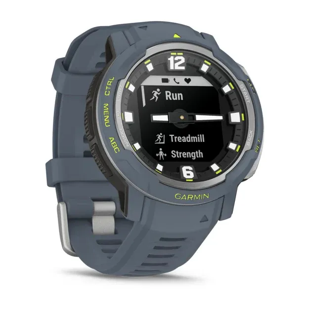 Garmin Instinct Crossover 45mm Hybrid -älykello Blue Granite