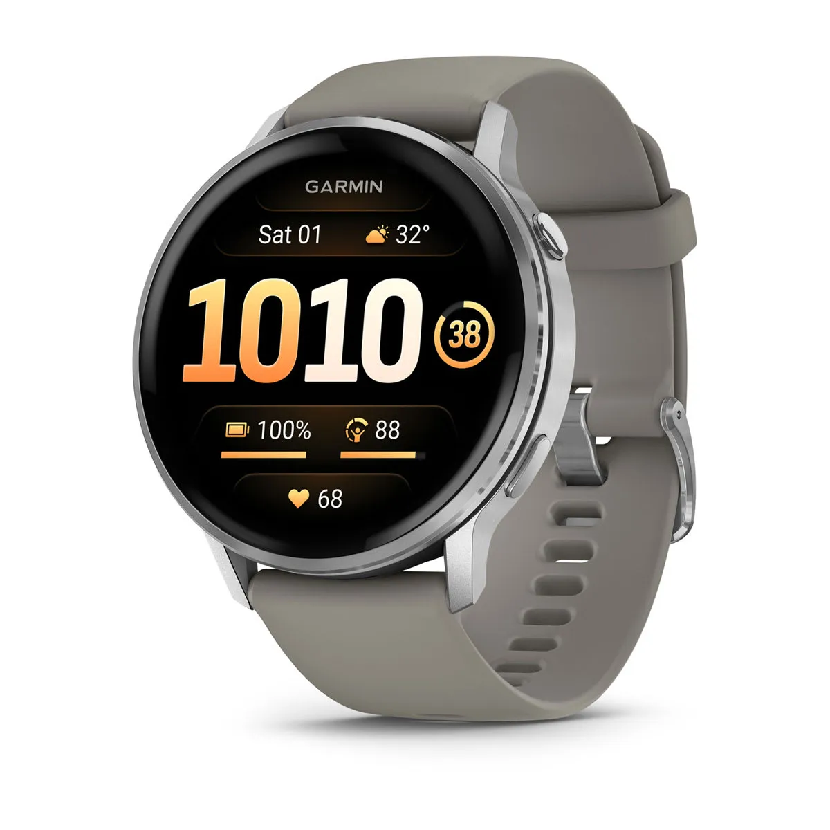 Garmin Venu 4 45mm AMOLED -älykello harmaa