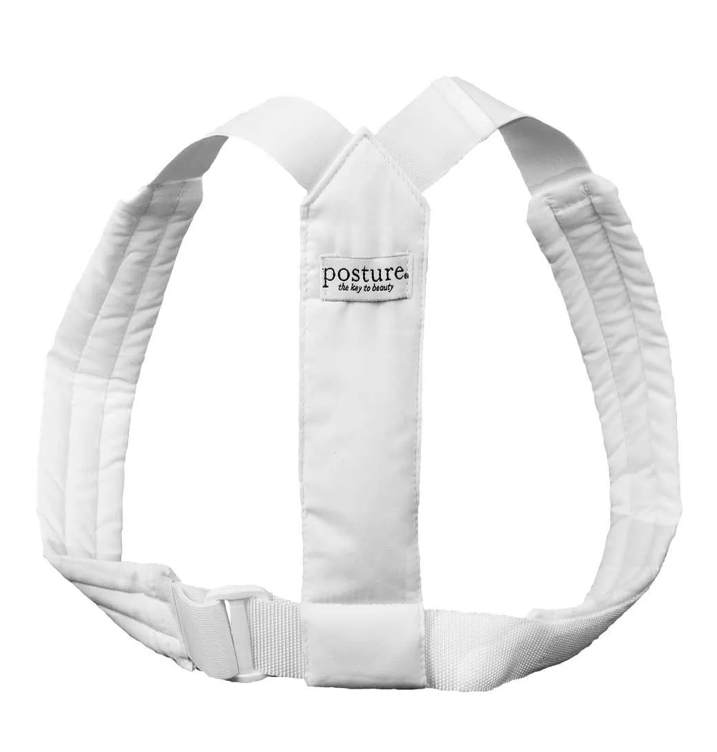 Swedish Posture Shoulder Brace Classic -ryhtituki M-L Valkoinen