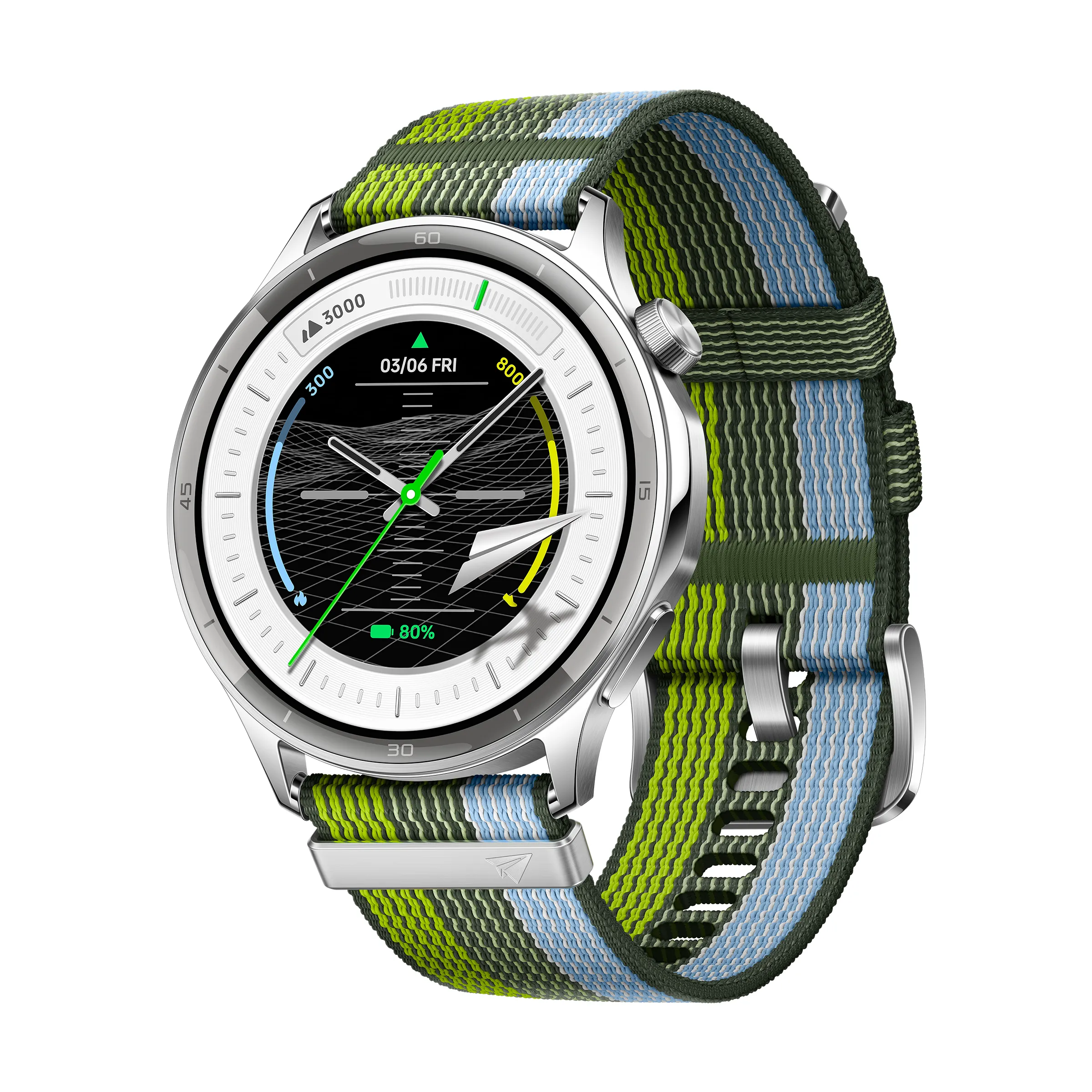 OPPO Watch S 45mm -älykello hopea