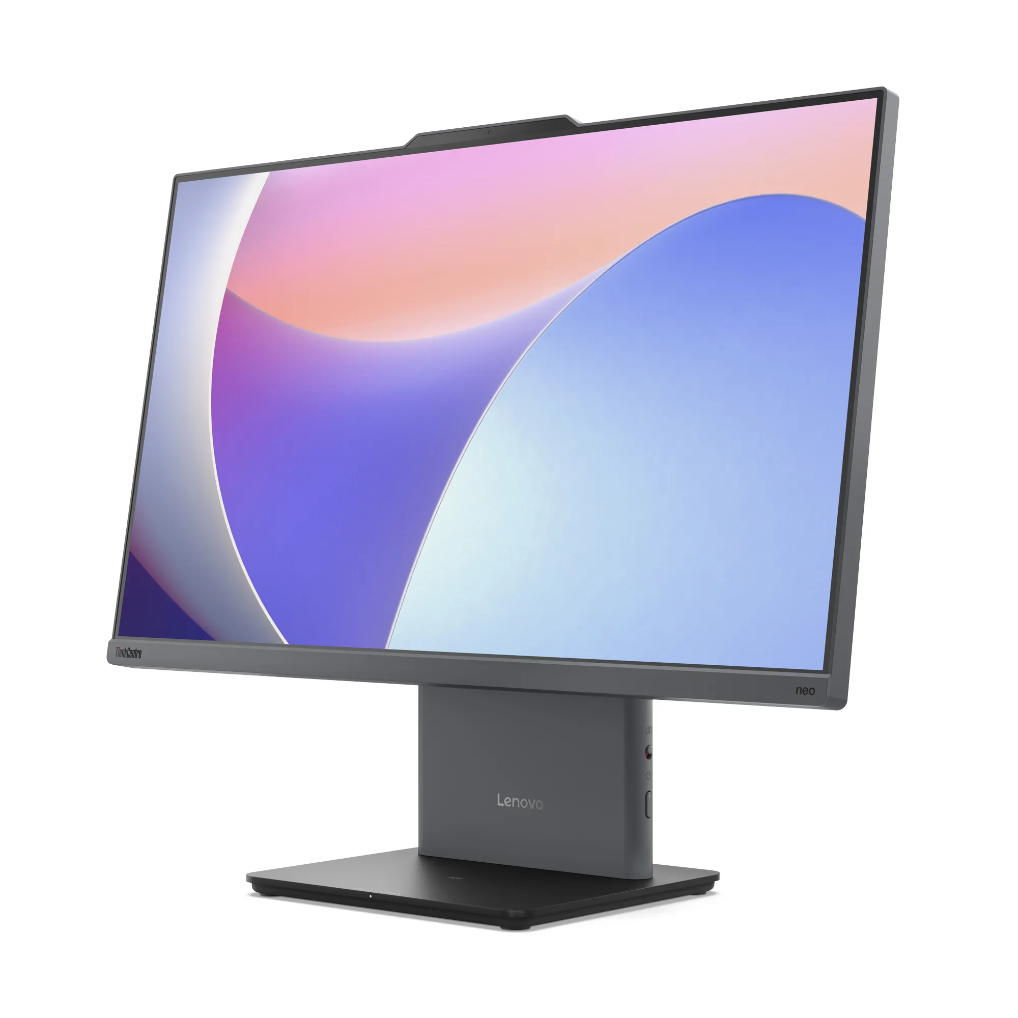 Lenovo ThinkCentre neo 50a 24 Gen 5 i5-13420H 16 Gt 256 Gt Win 11 Pro All-in-one -pöytäkone harmaa
