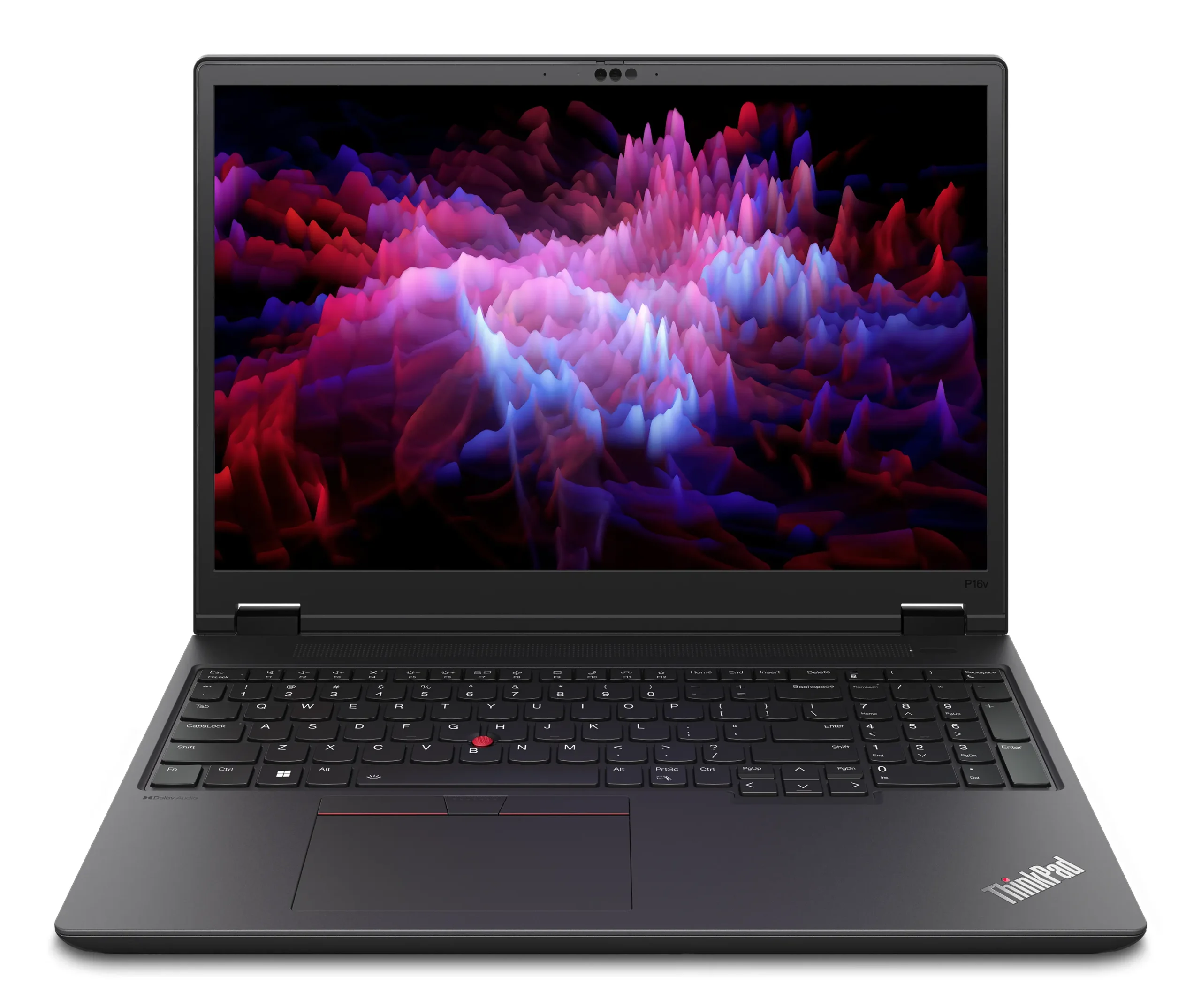 Lenovo ThinkPad P16v Gen 2 16.0 Ultra 7 165H 16 Gt 512 Gt RTX 1000 Ada 6 Gt Win 11 Pro -kannettava musta