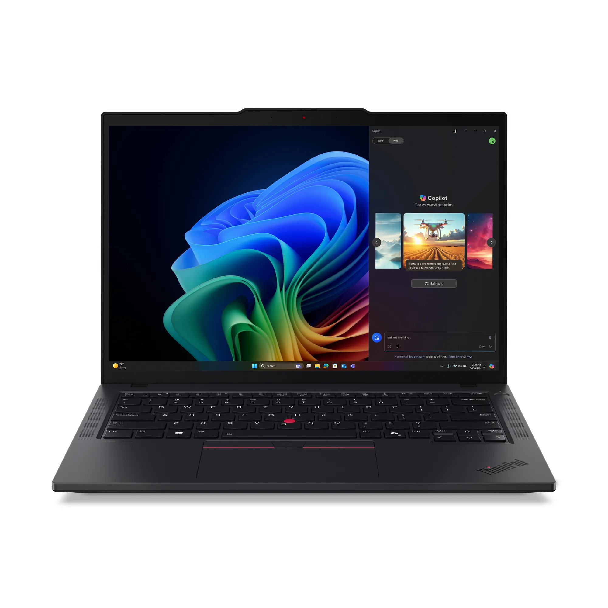 Lenovo ThinkPad T14 Gen 6 (AMD) 14 32 Gt 1 Tt Win 11 Pro -kannettava musta
