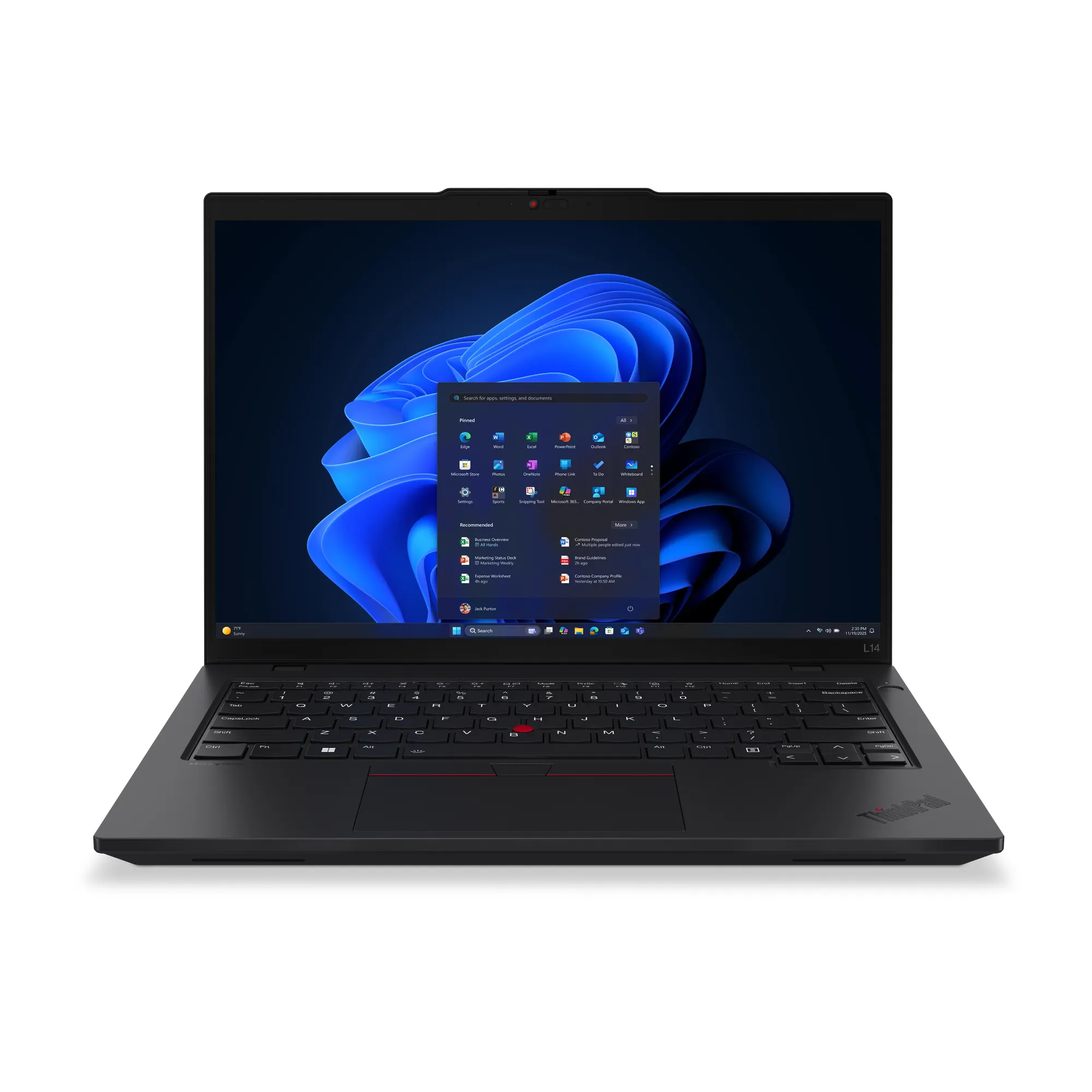 Lenovo L14 G6 14 R5 PRO 215 16 Gt 512 Gt Win 11 Pro -kannettava musta