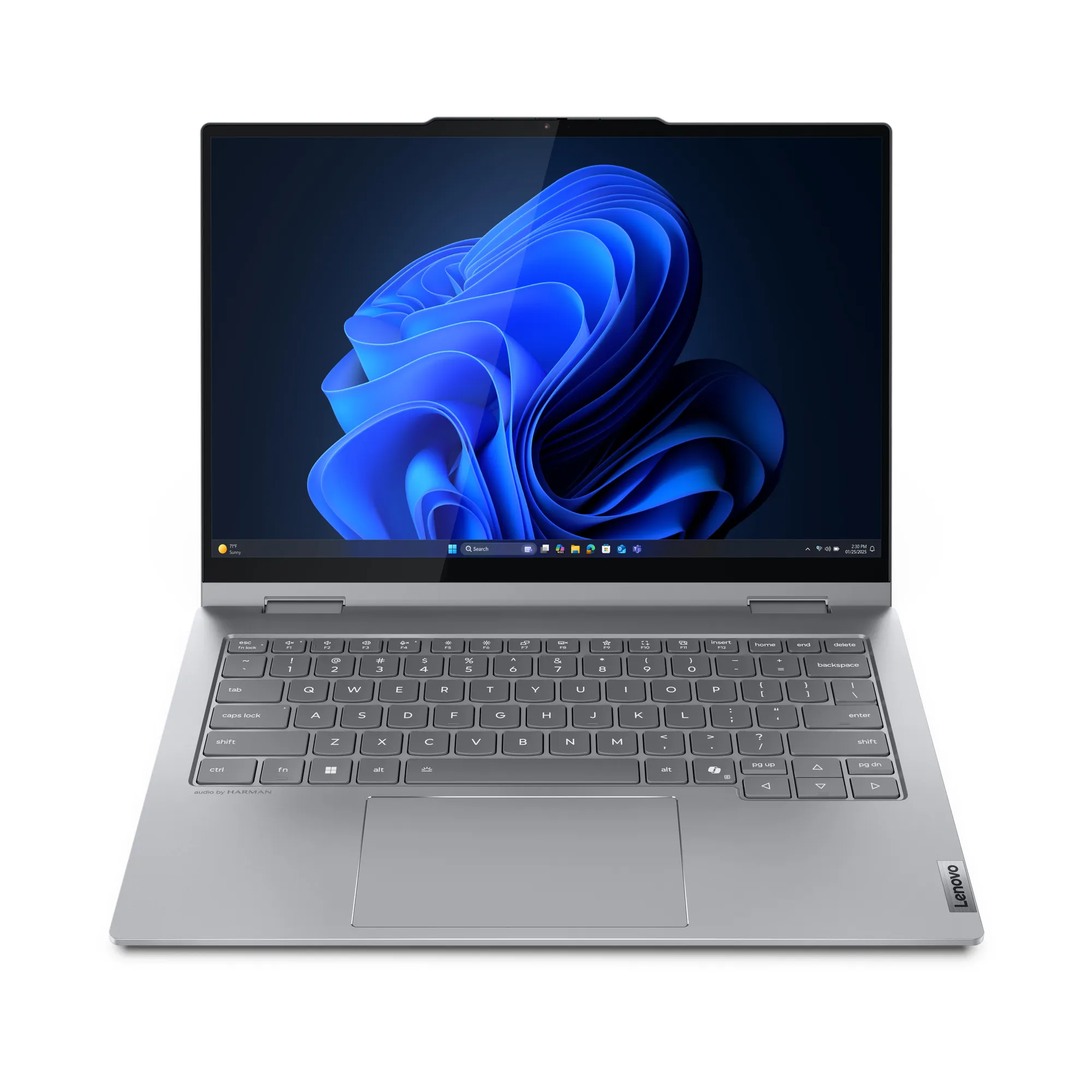 Lenovo ThinkBook 14 2-in-1 G5 IAU 14 Ultra 7 255U 32 Gt 512 Gt SSD Win 11 Pro -kannettava harmaa