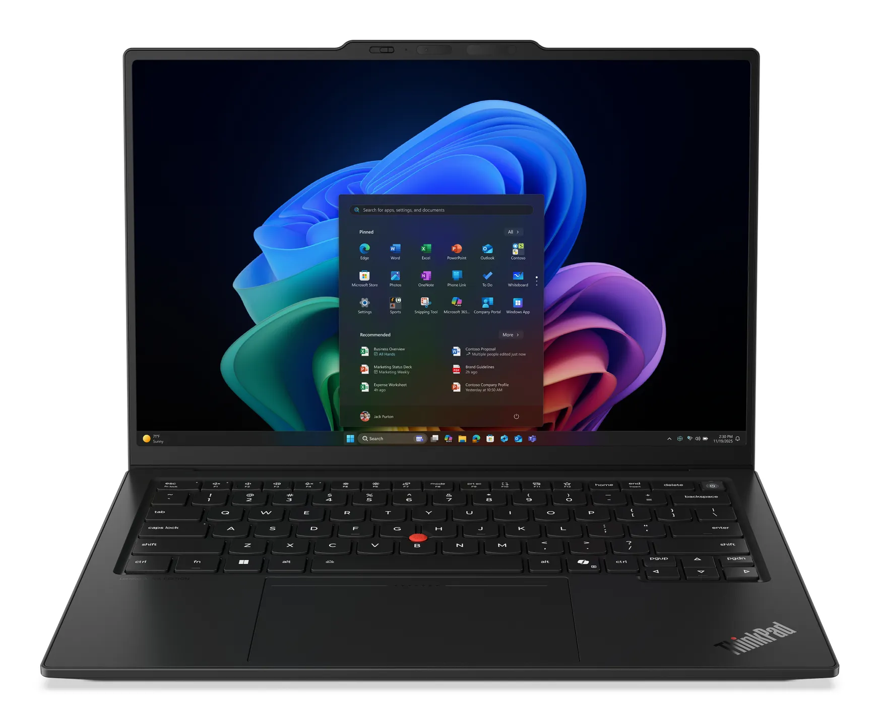 Lenovo ThinkPad X1 Carbon G14 (FIFA Edition) 14 Ultra 7 356H 32 Gt 1 Tt Win 11 Pro -kannettava musta