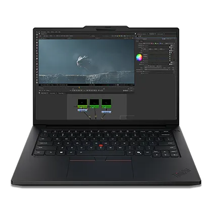 Lenovo ThinkPad P14s Gen 7 14.5 Ultra 7 356H 16 Gt 512 Gt RTX PRO 500 6 Gt Win 11 Pro -kannettava musta