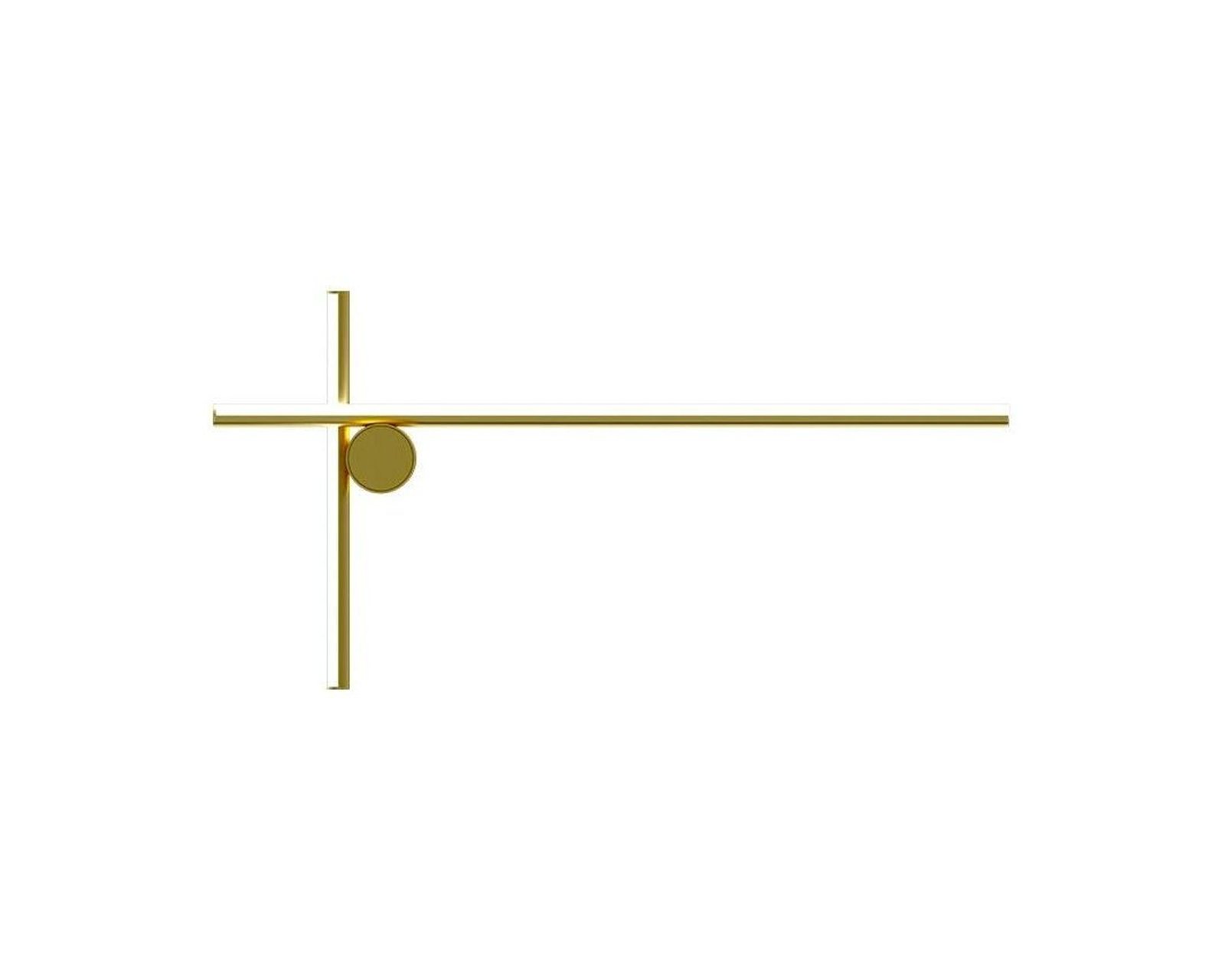 Flos Coordinates W2 seinävalaisin Anodized Champagne
