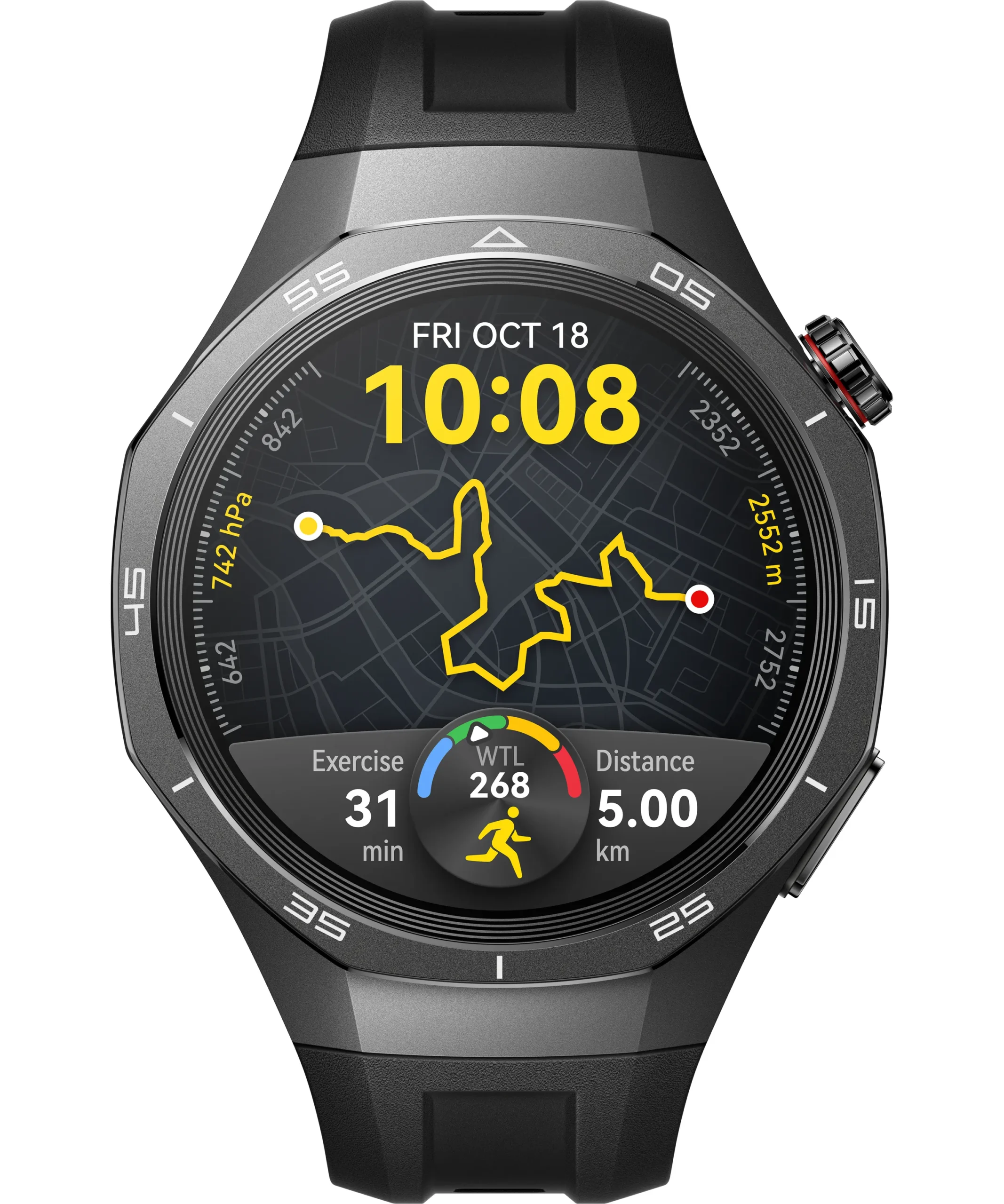 Huawei Watch GT5 Pro 46mm -älykello musta