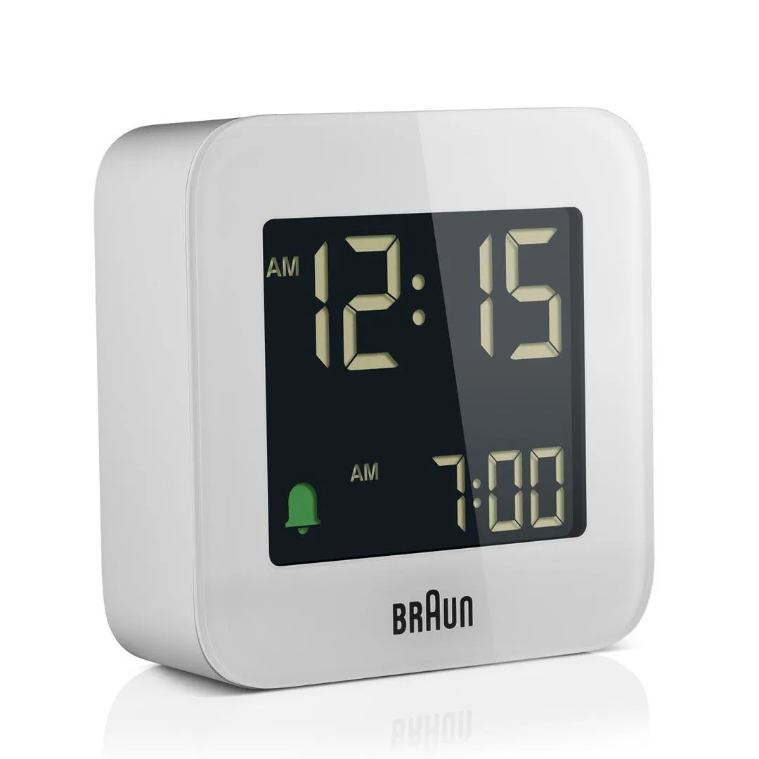 Braun BC 08 W-DCF -radioherätyskello monikaistainen valkoinen