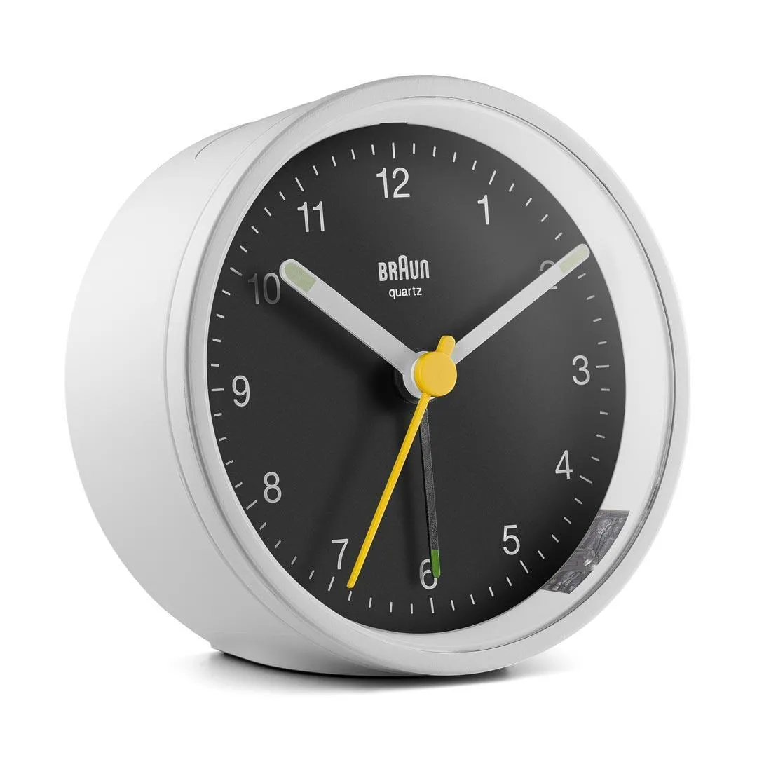 Braun BC 12 WB kvartsiherätyskello valkoinen