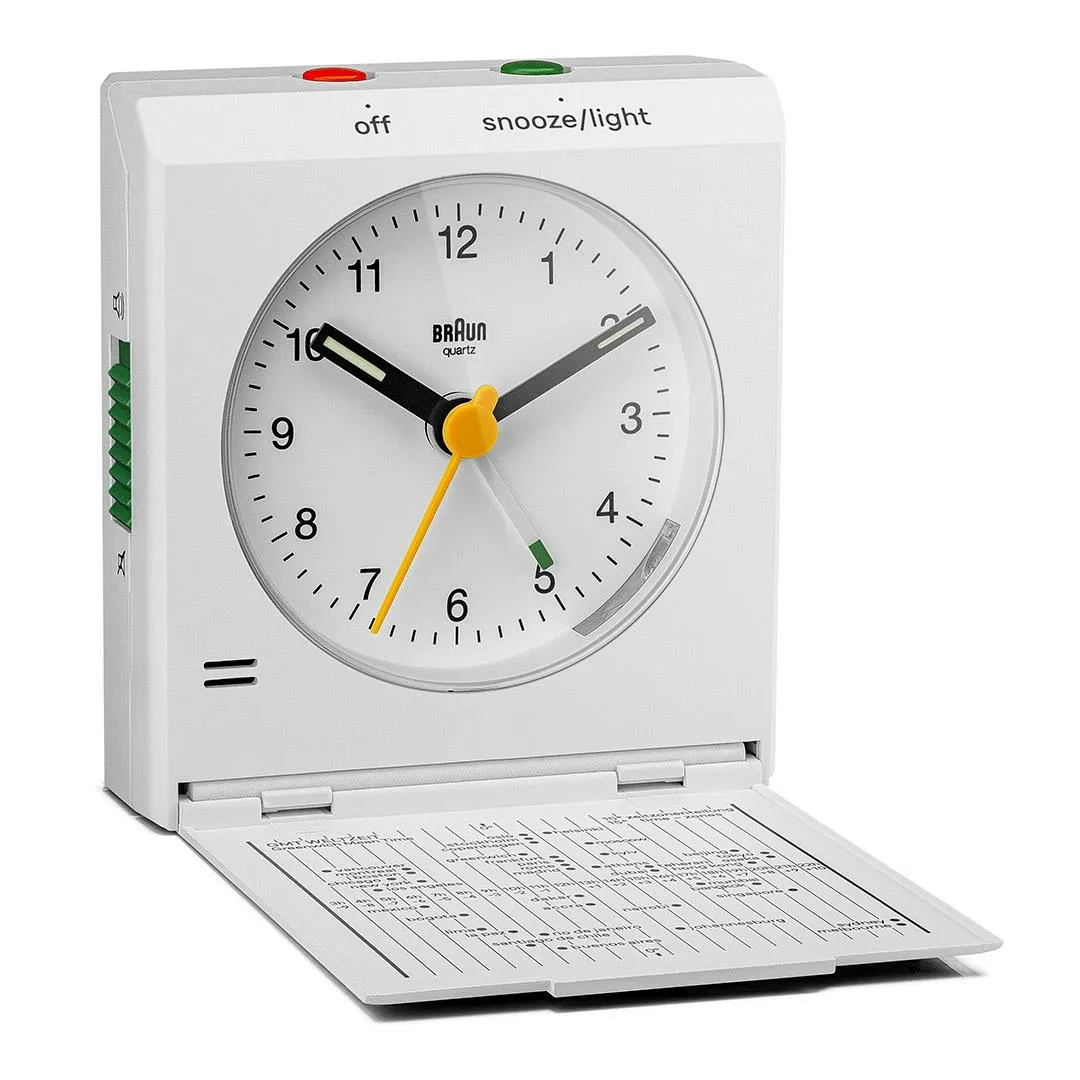 Braun BC 05 W Q - matkahälytyskello Valkoinen