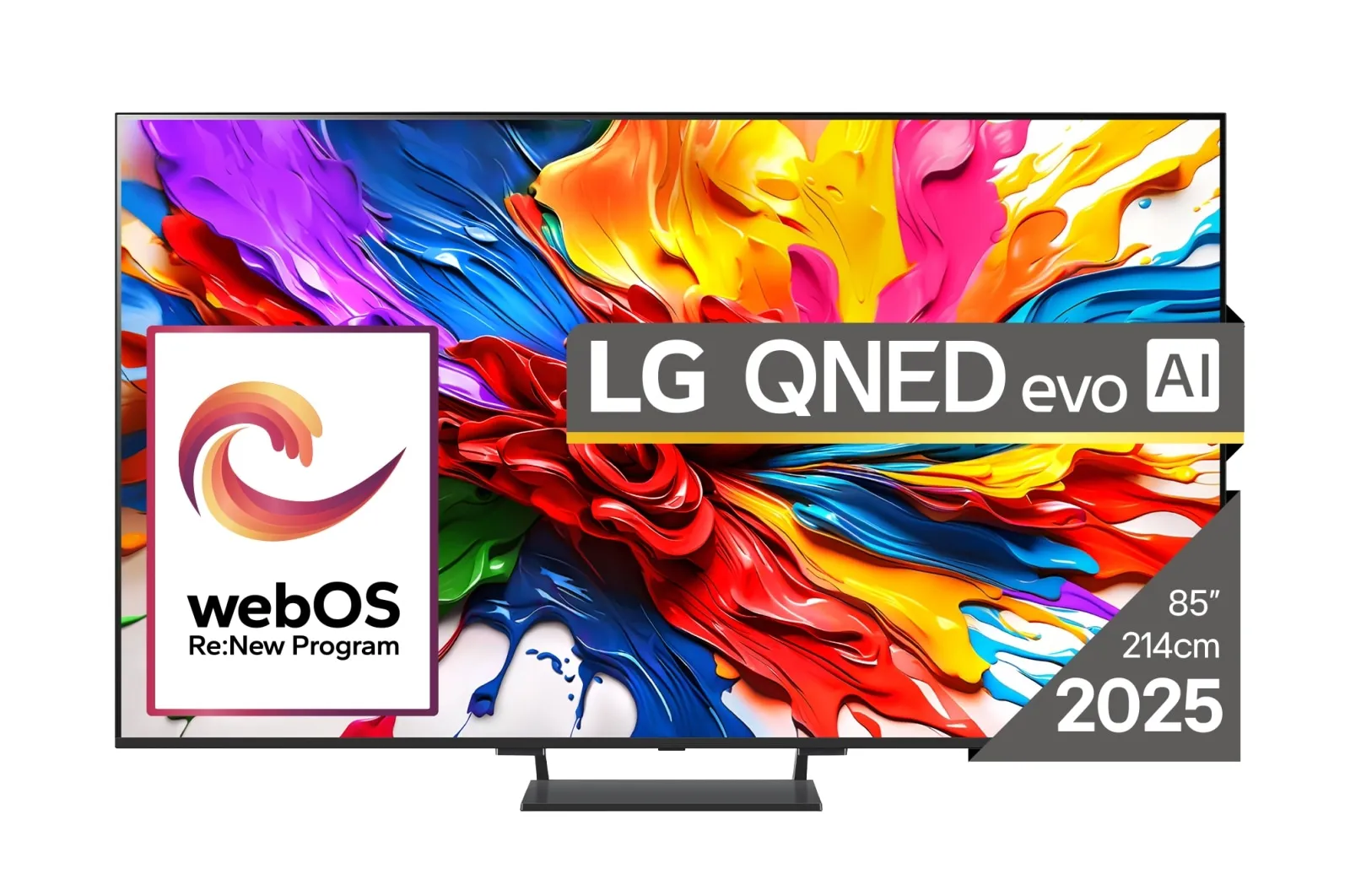LG QNED93A6A 85 4K Mini LED webOS 25 TV 120 Hz HDR10 Dolby Vision