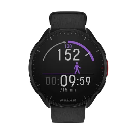 Polar Pacer 45mm -urheilukello musta