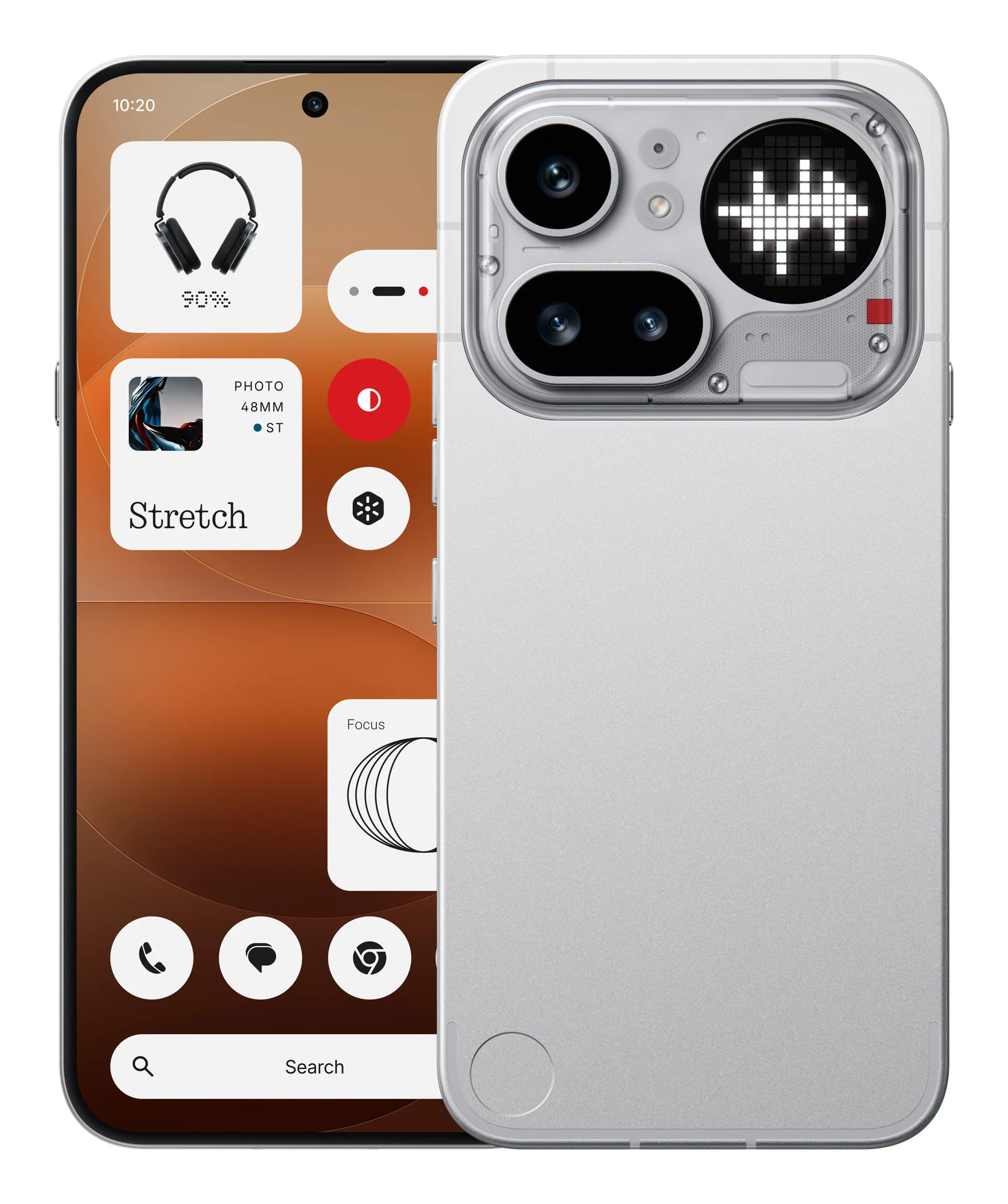 Nothing Phone (4a) Pro 8/128 Gt -puhelin hopea