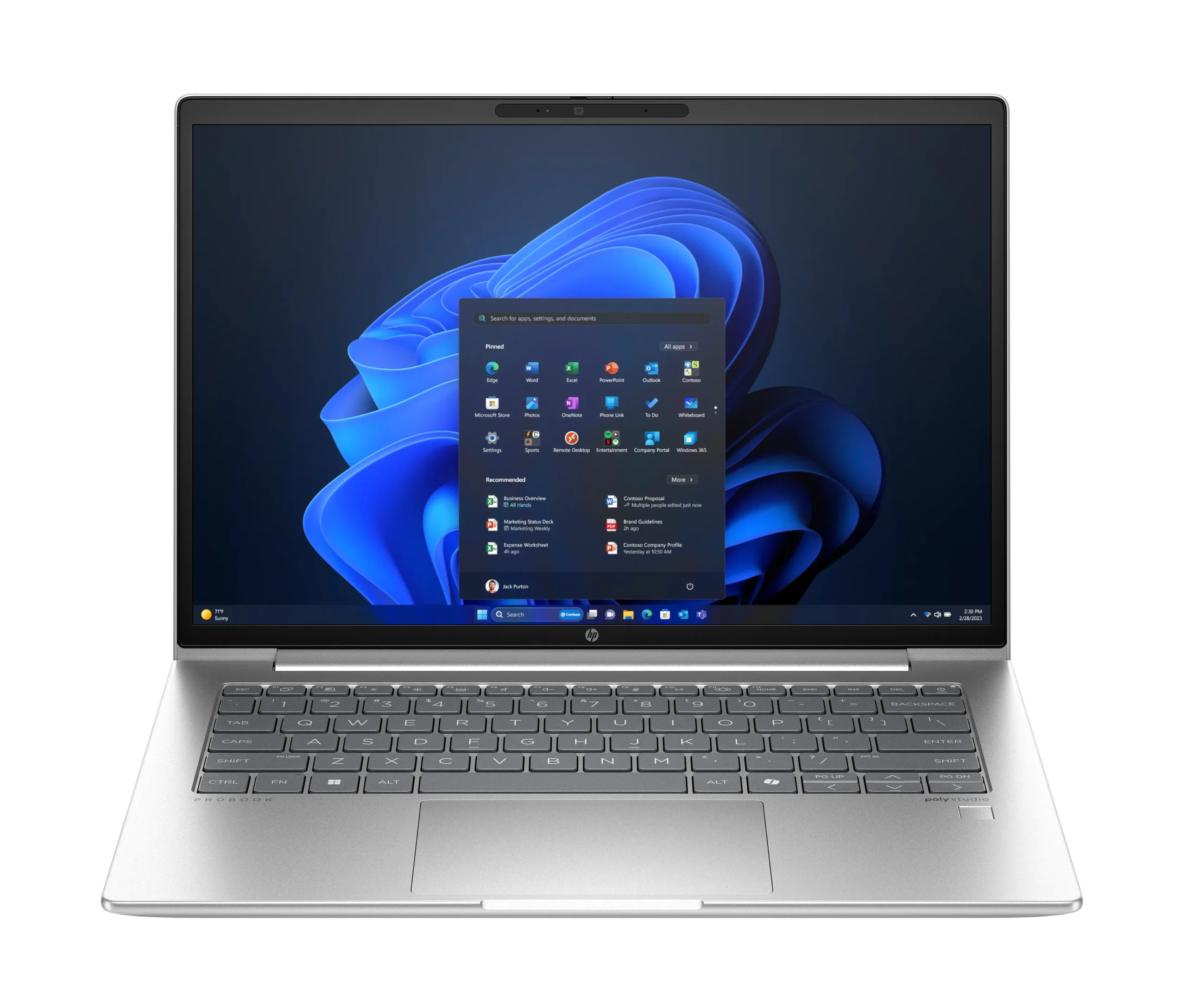HP ProBook 440 G11 14 Ultra 125U 16 Gt 512 Gt Win 11 Pro -kannettava hopea