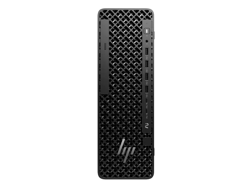 HP Z2 SFF G1i AI Core Ultra 7 265 32 Gt 1 Tt Win 11 Pro -työasema SFF musta