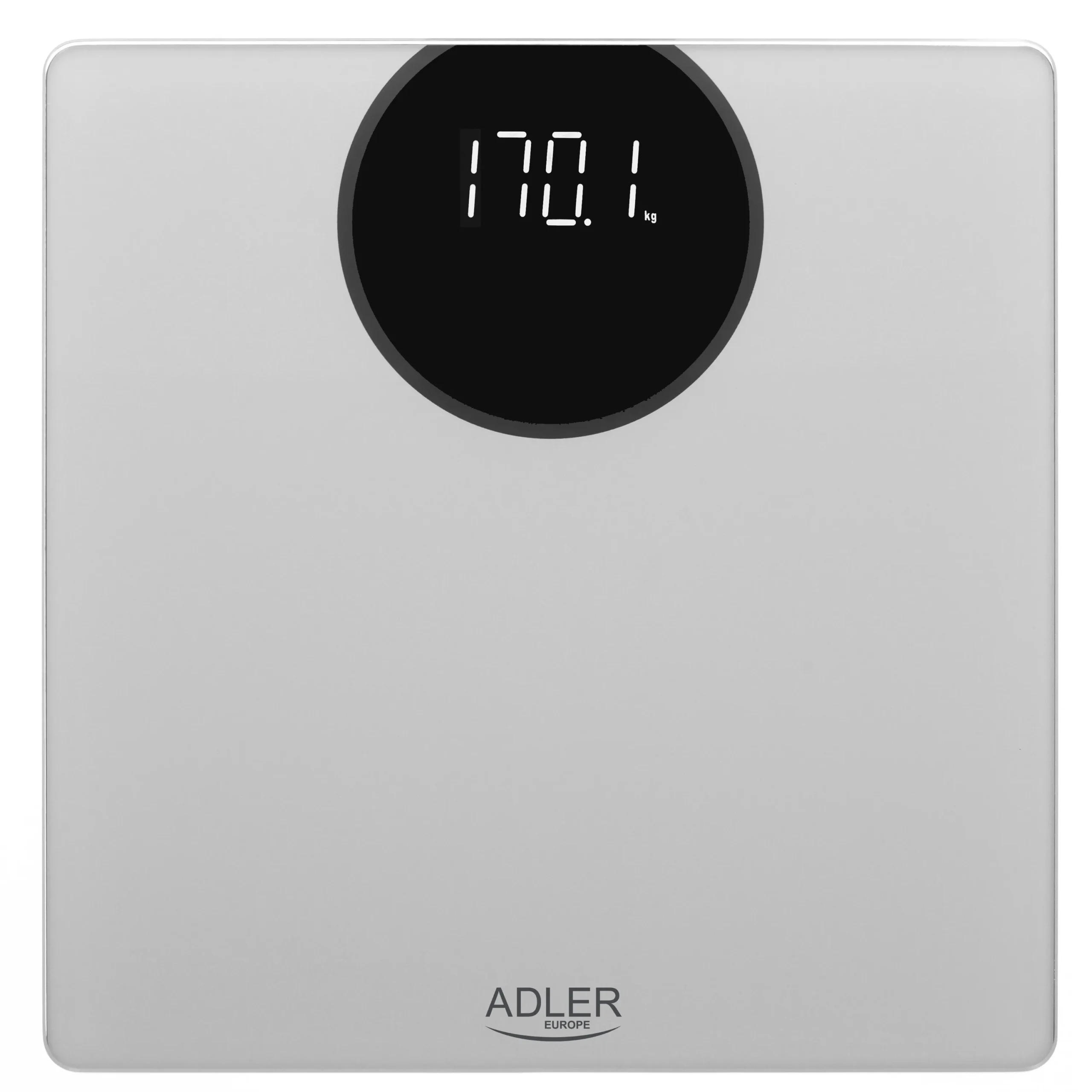 Adler AD 8175 Henkilövaaka 180 kg Hopea Karkaistu lasi LED