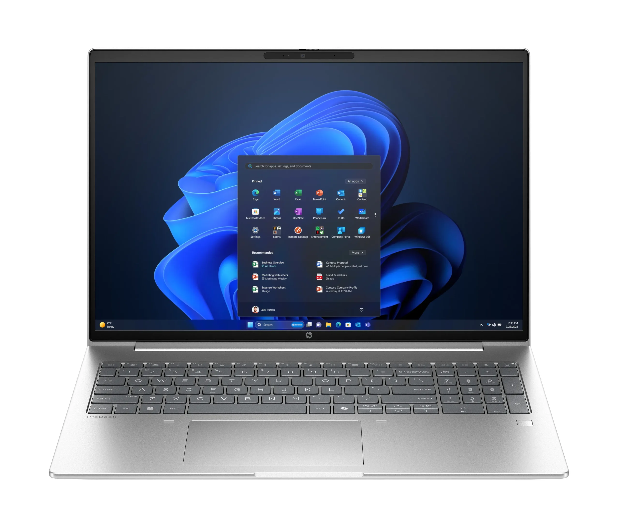 HP ProBook 4 G1a 16 Ryzen 7 250 24 Gt 512 Gt Radeon 780M Win 11 Pro -kannettava hopea