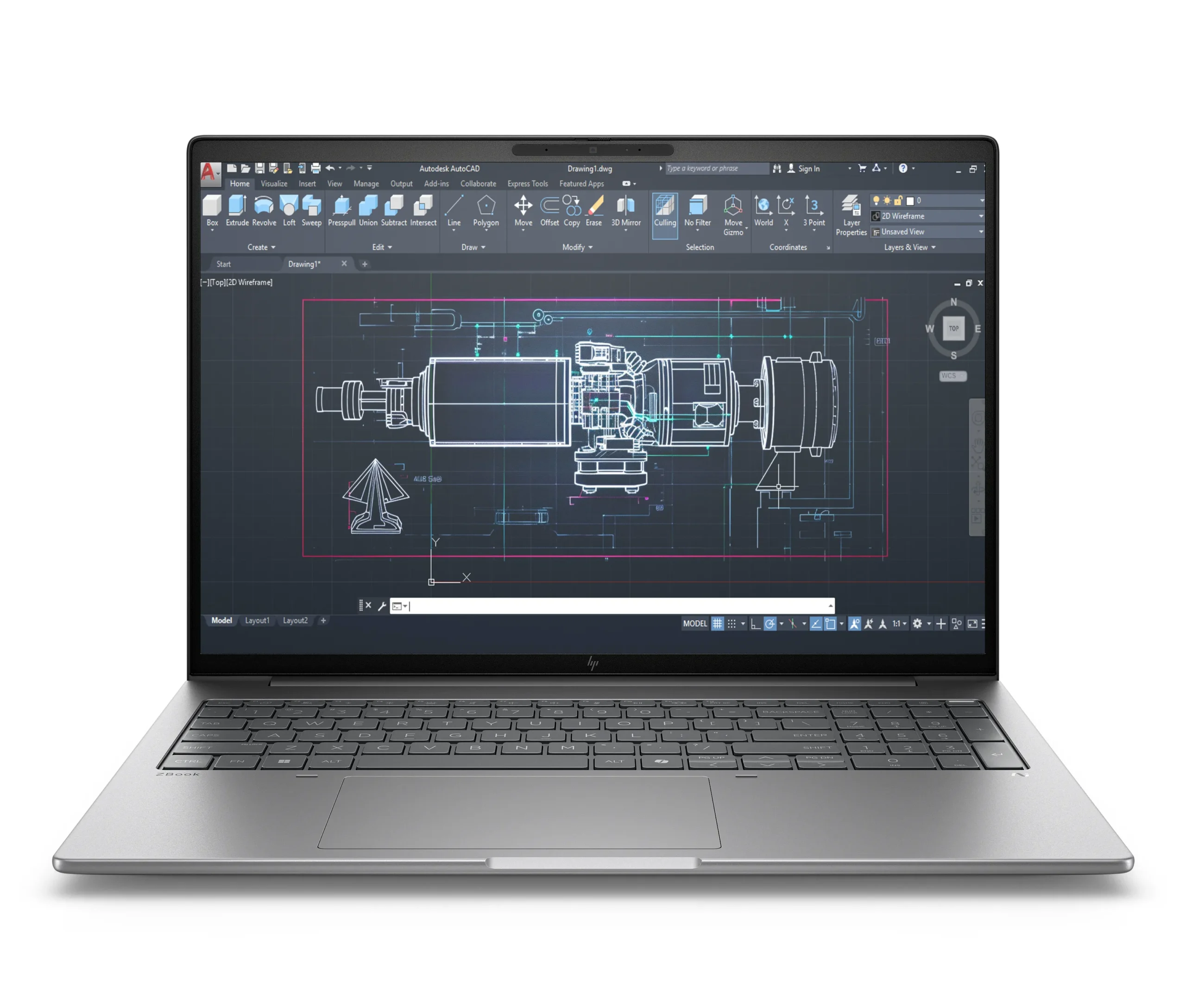 HP ZBook 8 G1i 16 Ultra 9 285H 64 Gt 2 Tt RTX 500 Ada Win 11 Pro -kannettava hopea