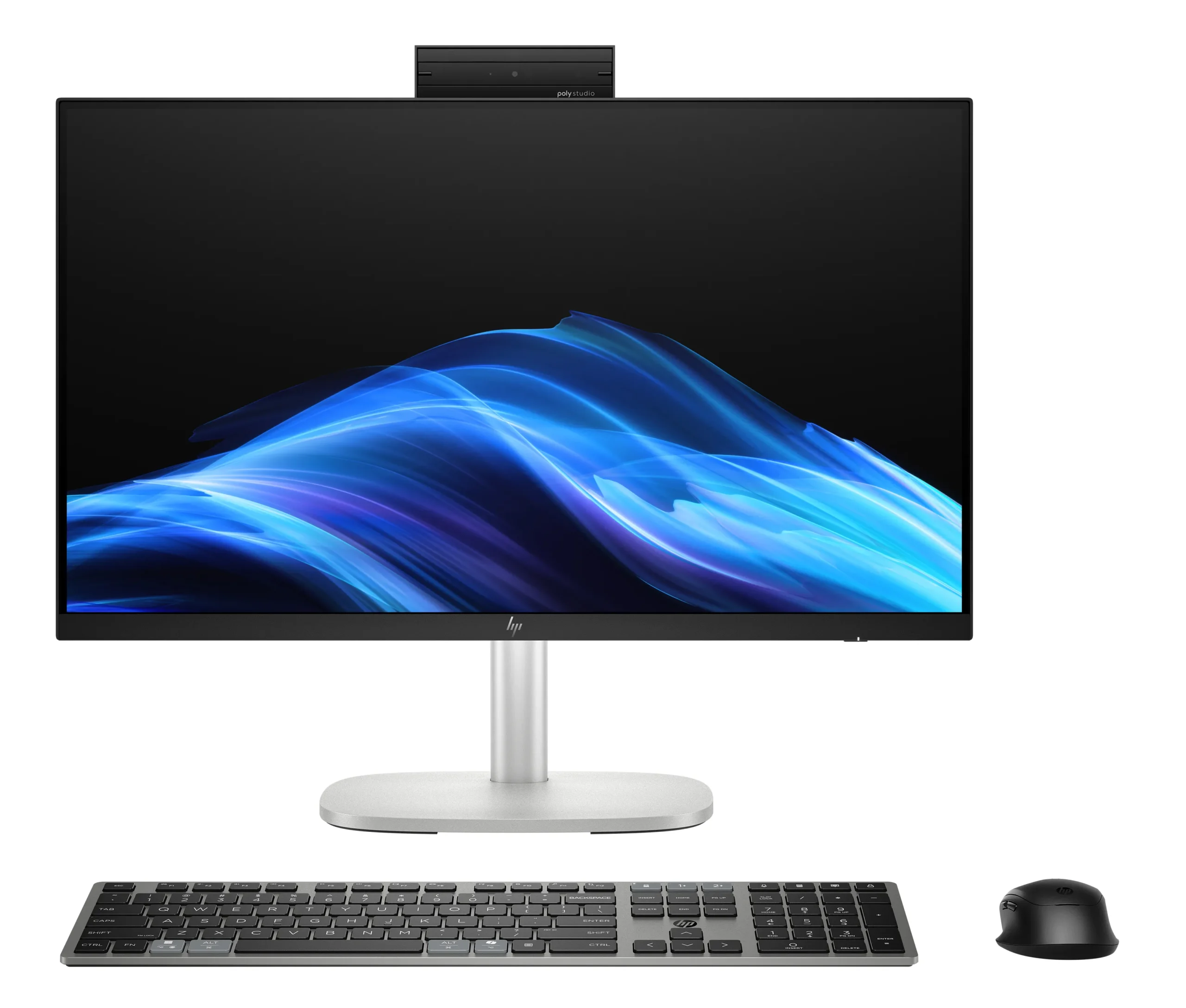HP EliteStudio 8 AiO G1i 23.8 Core Ultra 5 235 16 Gt 512 Gt Win 11 Pro All-in-one -pöytäkone hopea
