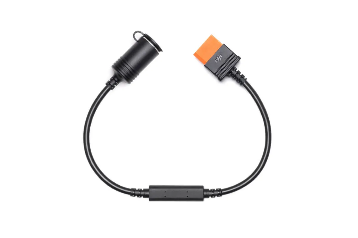 DJI  Power SDC to Car Charger Plug Power Cable (12v)