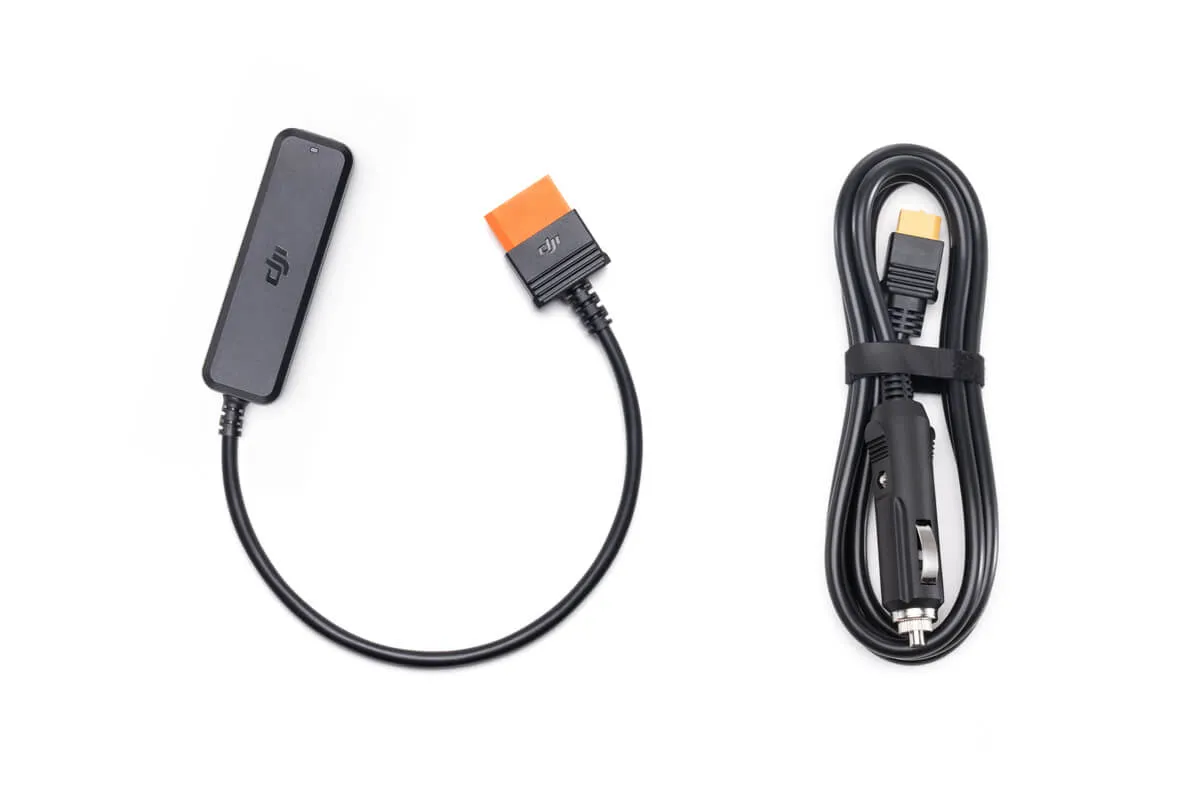 DJI  Power Car Power Outlet to SDC Power Cable (12V/24V)