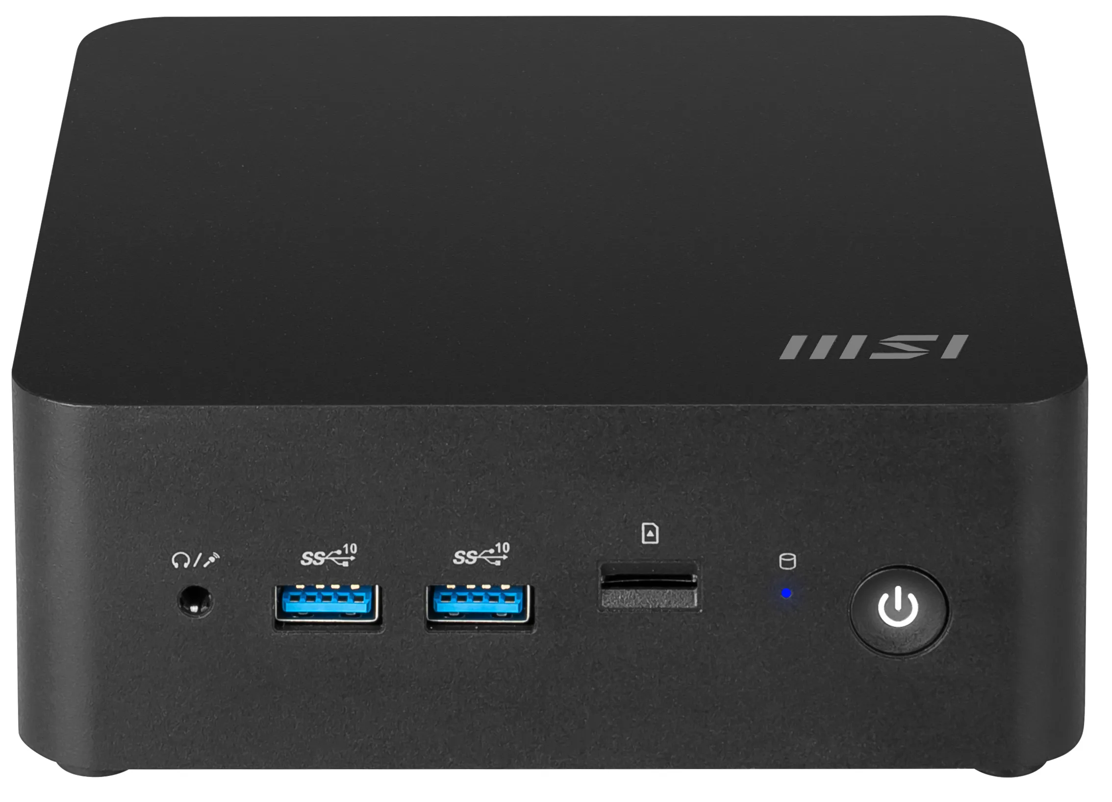 MSI Cubi NUC 1MG-244BEU Intel Core 3 100U -minitietokonerunko musta