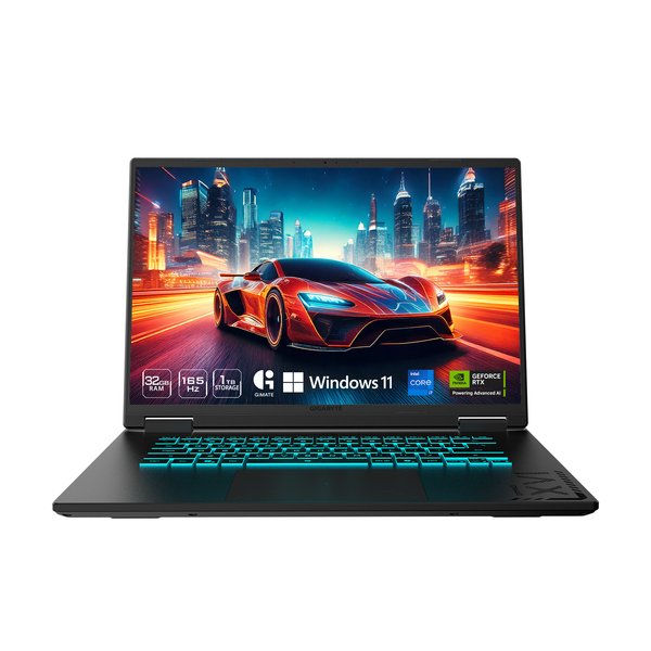 GIGABYTE GAMING A16 16.0 i7-13620H 64 Gt 4 Tt RTX 5070 Win 11 -pelikannettava