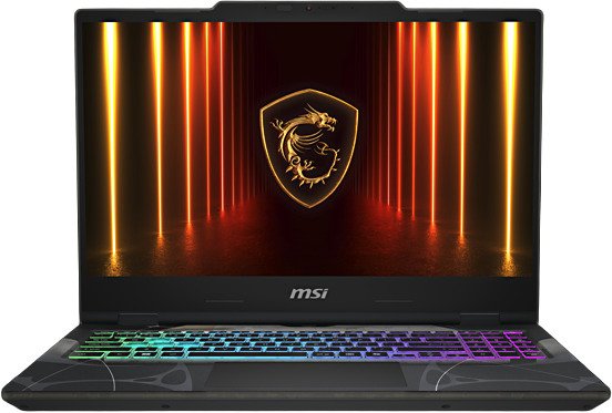 MSI Cyborg 15 15.6 i5-13420H 16 Gt 512 Gt RTX 5050 Win 11 Home -pelikannettava musta