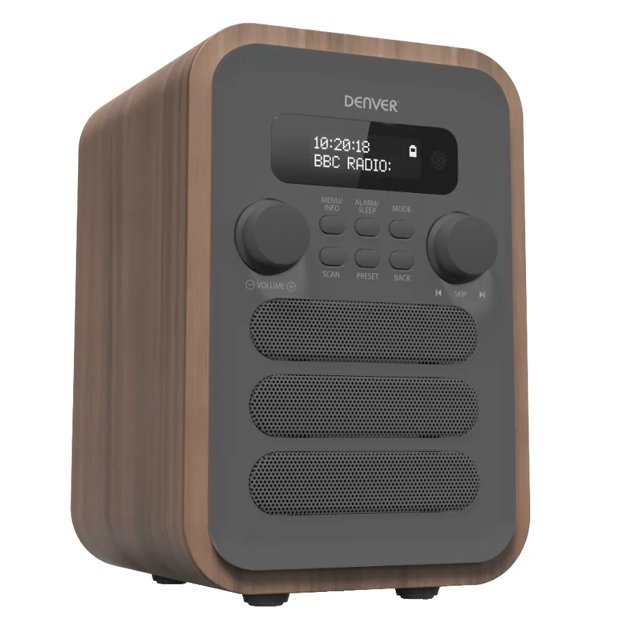 Denver DAB+ radio With built-in FM radio & Bluetooth function