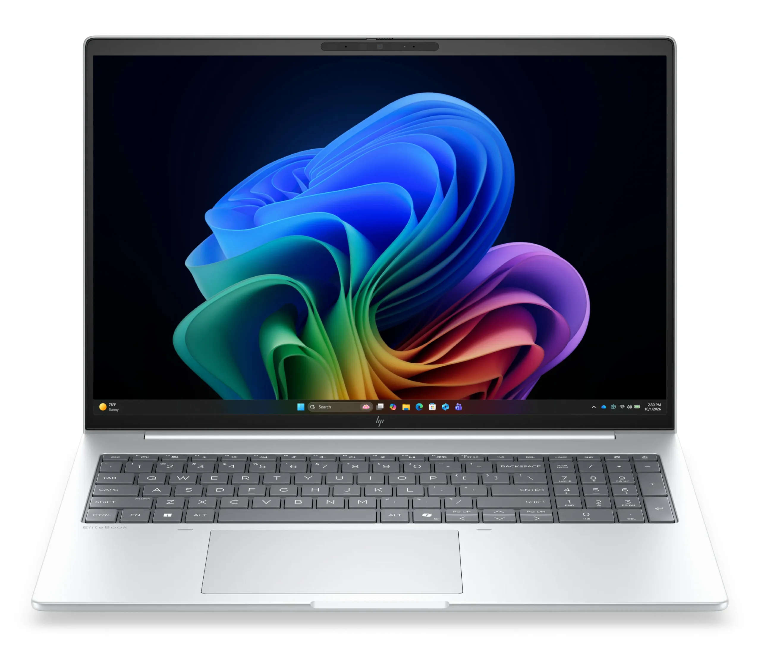 HP EliteBook 8 G2i 16.0 Ultra 5 325 32 Gt 512 Gt Win 11 Pro -kannettava hopea