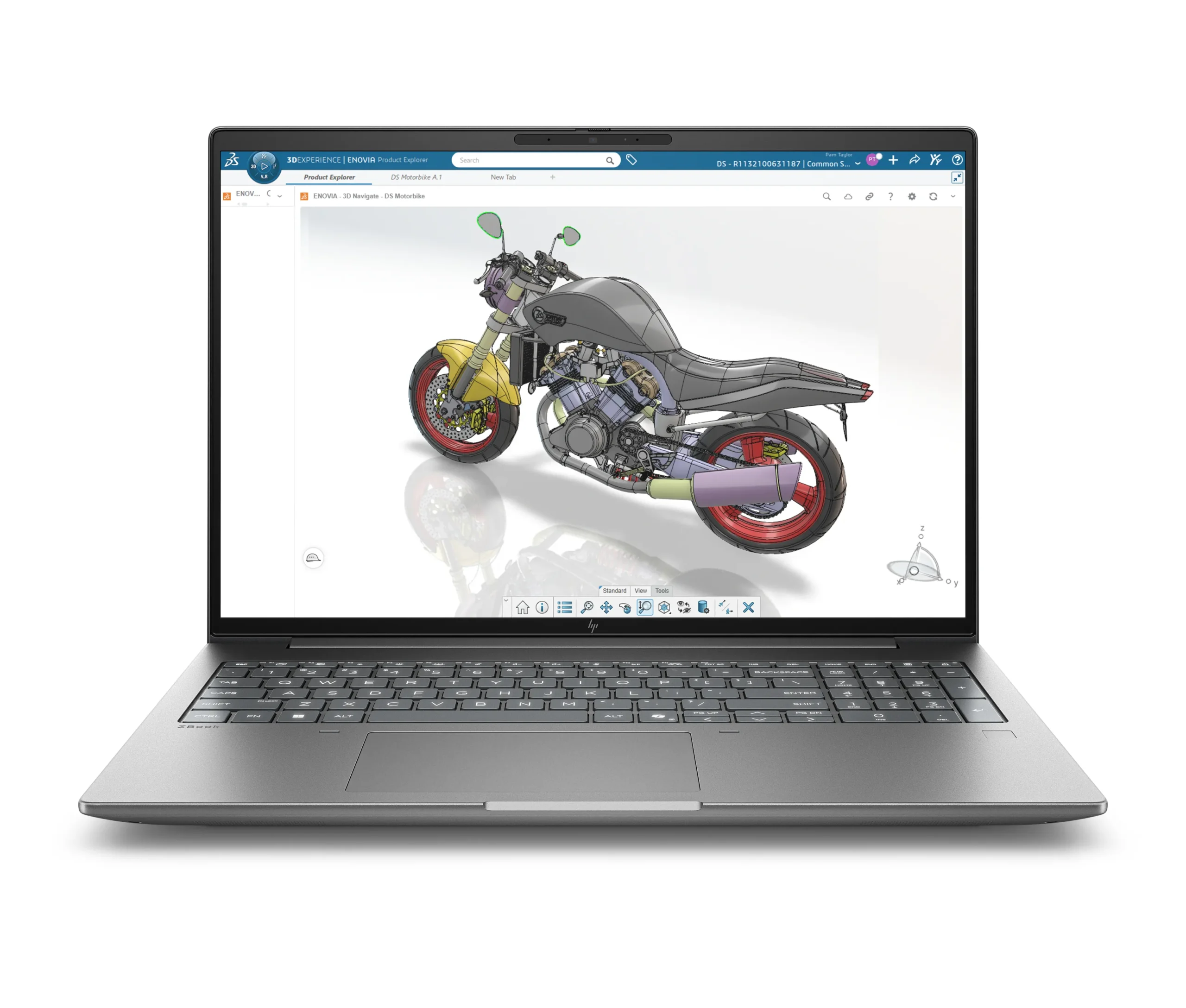 HP ZBook X G2i 16.0 Ultra 7 356H 32 Gt 1 Tt RTX PRO 2000 Win 11 Pro -kannettava hopea