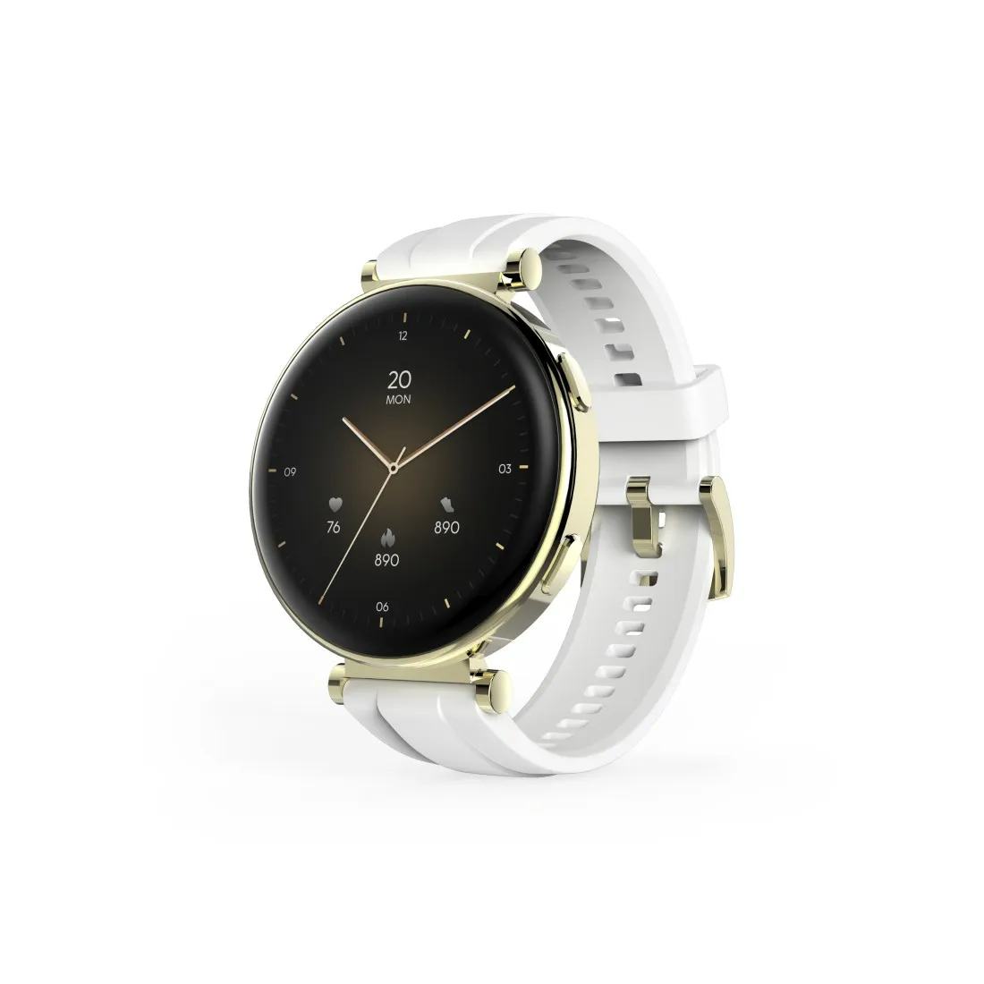 Hama Smartwatch 7000 43mm -aktiivisuusranneke kulta/valkoinen